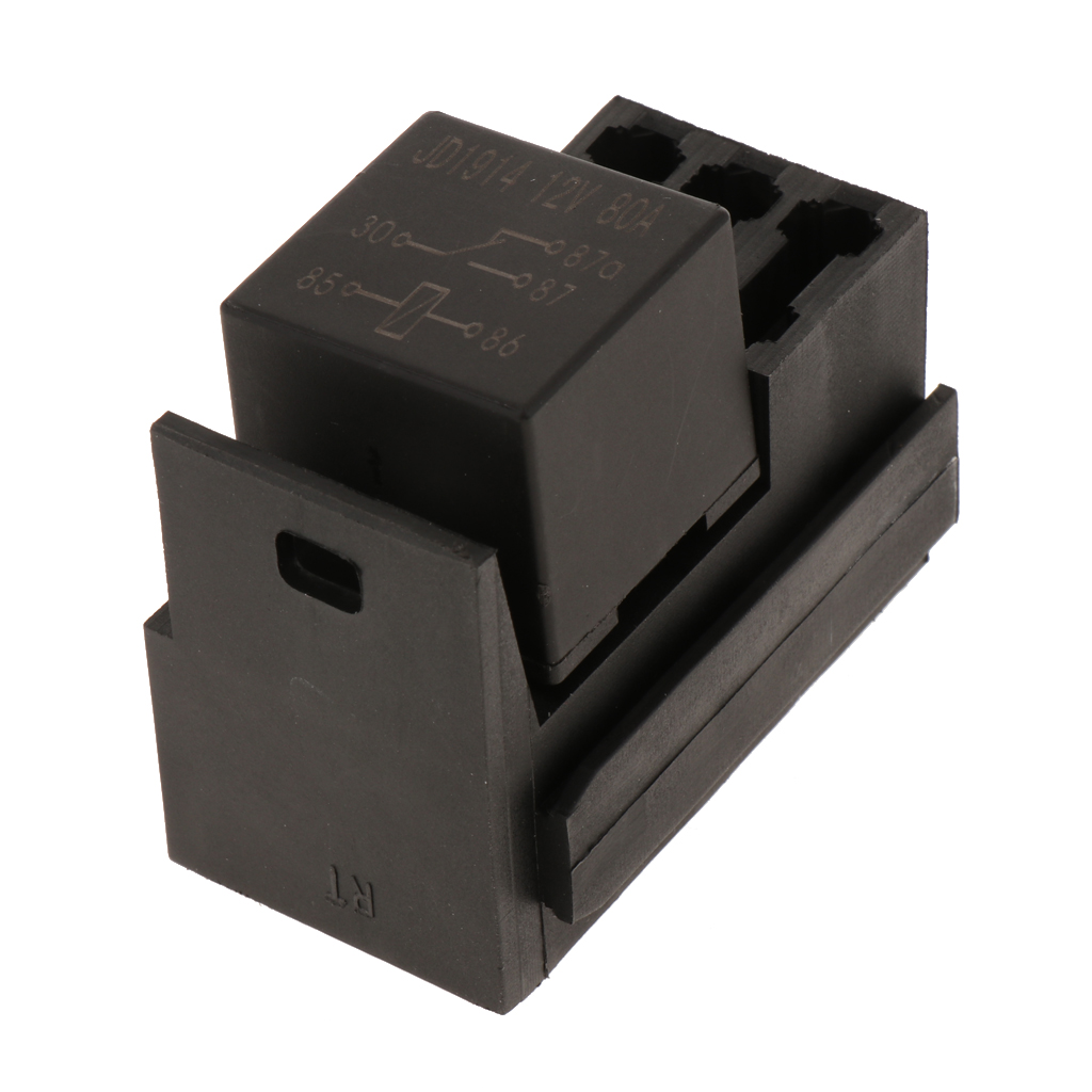 Waterproof Relay/Fuse Block for Automotive and Marine [1-Slot Relay Holder] [3-Slot Blade Fuse Holder]