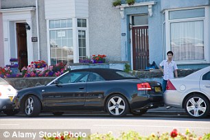 Motorists said they take five attempts on average to parallel park into a vacant space