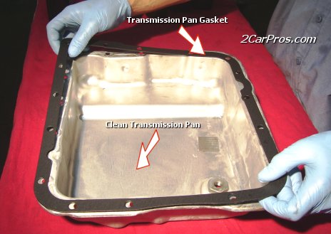 Installing Transmission Pan Gasket