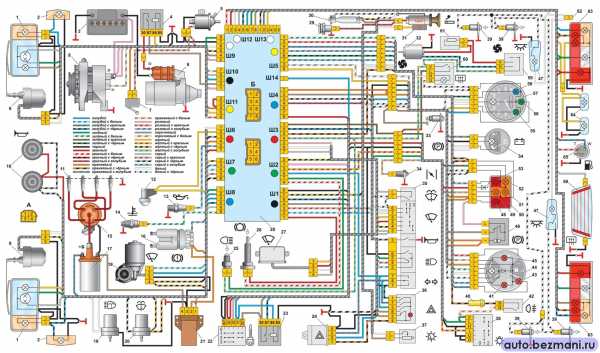 Электросхема ваз 21053 карбюратор